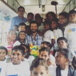 Anil Kapoor Instagram - Just took a ride in the bus full of dreams & hopes! The will to learn is so strong in these kids, with such beautiful minds & happy hearts! The Schools on Wheels is an innovative approach by @planindia to deliver quality education to underprivileged children with a school bus which has a fully functional mobile classroom & trained teachers! One step at a time towards stopping #ChildLabour Mumbai, Maharashtra