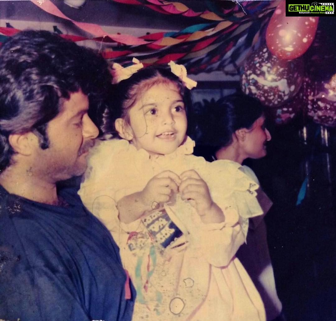 Anil Kapoor Instagram - You know, I can't remember which movie I was shooting that year, but I do remember @kapoor.sunita murderous look when I walked in late for your Birthday party! I tried to make up for it by carrying you around in my arms all night, trying to prove to Sunita (and to myself) that I was an attentive father! I was so afraid of upsetting you until it struck me that you hadn't even realized that I'd been missing for most of the evening! You've always had a way of making everything better ☺️ Happy Birthday Beta! @sonamkapoor Goregaon mumbai