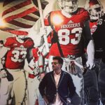 Anil Kapoor Instagram – Wana share this picture with you guys, at the #memorialstadium #IndianaUniversity #Bloomington #Indiana Tenth Street Stadium