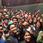 Anil Kapoor Instagram – With the student of #IndianaUniversity for the screening of #mrindia Indiana University