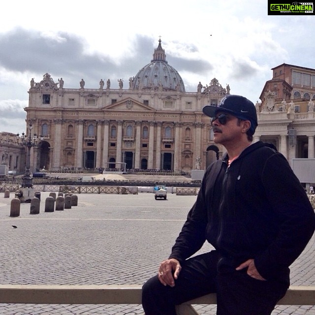 Anil Kapoor Instagram - Created by Man and touched by the hand of God. The Magnificent Vatican!