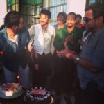 Anil Kapoor Instagram – Happy Birthday @thejohnabraham I have never seen someone so shy and embarrassed cutting his own birthday cake.