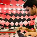 Anirudh Ravichander Instagram – The piano n I.. jus the two of us.. #KanaveKanave