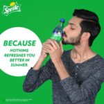 Anirudh Ravichander Instagram - Beat the heat this summer. Stay refreshed, grab a @sprite ! @sprite_india