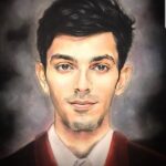 Anirudh Ravichander Instagram – This is some seriously good art! 
Thank you @naviportraits