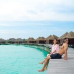 Anita Hassanandani Instagram - Making #cocomemories LoveYou @rohitreddygoa Wearing @komalraghanimukhi @coco_resorts Coco Palm Bodu Hithi, Maldives