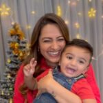 Anita Hassanandani Instagram – 🎄Xmas feels in the Reddy house🎄
After all Aaruu turned 10 months today! 
My 10 months boy!!!