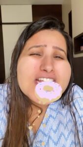 Anita Hassanandani Instagram - Nanis are the cutest! ❣️❣️❣️
I misssss herrr 🥺🥰
I’m sure If she was here I would’ve been as fat as this in the first month of my pregnancy 😂🤣😂
🤰💁‍♀️❣️😘