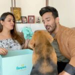 Anita Hassanandani Instagram - Receiving so much love! Yaaaayyyy.... thank you @pampersindia for succhhaaa cute congratulations hamper! Just FYI am loving the pampers app... really helpful as I’m a first time mom. It’s guiding me exactly the way I expected.. Download the #mypampersapp right now all u moms and dads to be for a super smooth journey 💫❣️