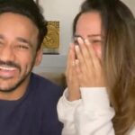 Anita Hassanandani Instagram - Made for each other 👀 @rohitreddygoa 😂🤣😂