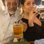 Anita Hassanandani Instagram - No love like a father’s. I lost my dad when I was 16 and since was looking forward to my marriage so my father-in-law could fill that void. Papa you treated me just like yours loved me more than Rohit. I was fortunate to have you in my life. Since I met you I prayed that If Rohit is half as loving, half as genuine, half as caring, half as giving,half as real, half as willing, half as strong,half as honest, half as sincere, have as innocent, half as amazing as you were I’ve married the right man. Thank you for everything. You will be missed every second and be in our hearts forever. I’m sure you are in a better place where my dad is too... do meet him for drinks. Love you. R.I.P