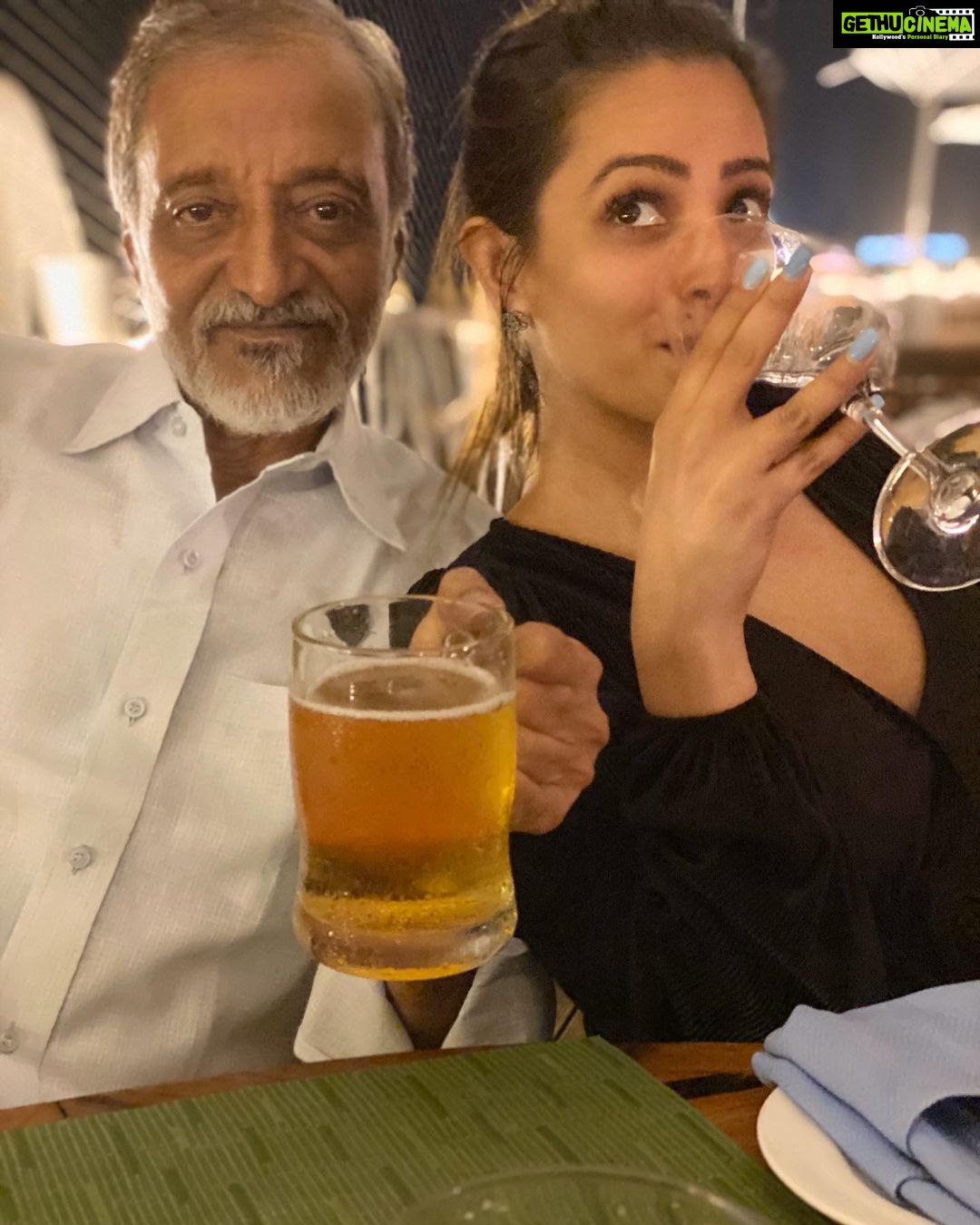Anita Hassanandani Instagram - No love like a father’s. I lost my dad when I was 16 and since was looking forward to my marriage so my father-in-law could fill that void. Papa you treated me just like yours loved me more than Rohit. I was fortunate to have you in my life. Since I met you I prayed that If Rohit is half as loving, half as genuine, half as caring, half as giving,half as real, half as willing, half as strong,half as honest, half as sincere, have as innocent, half as amazing as you were I’ve married the right man. Thank you for everything. You will be missed every second and be in our hearts forever. I’m sure you are in a better place where my dad is too... do meet him for drinks. Love you. R.I.P
