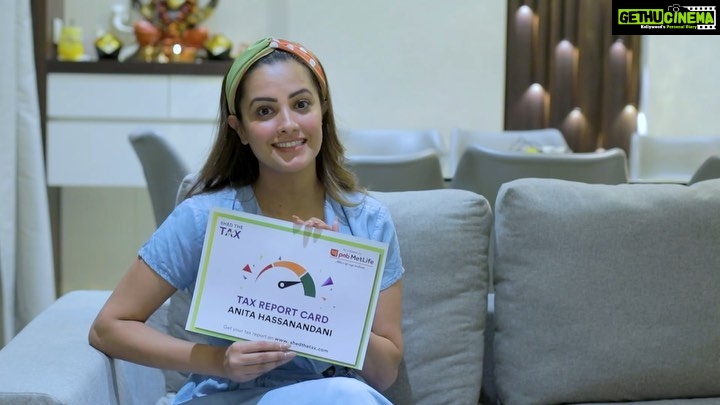 Anita Hassanandani Instagram - I am always on the lookout for information on how to plan my finances better and recently saw this post by @pvsindhu1 where she is talking about @pnb_metlife ’s #ShedTheTax initiative. I took the test myself & it generated my personalized tax report. I think it’s a great initiative and an easy one too. All I had to do was visit www.shedthetax.com and answer some easy questions. So, when are you getting your tax report?