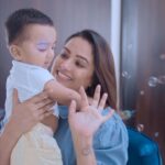 Anita Hassanandani Instagram - Choosing the best for your child is the most natural thing that comes to a mother. So, of course I switched up from regular milk to Country Delight buffalo milk which has A-2 protein and is absolutely the freshest so that my baby gets all the nutrients he needs as I am still a breastfeeding mom. Check out the link in bio to get farm fresh unadulterated 100% pure milk delivered straight to your home and buy ghee, tender coconut, paneer, anything you want from #CountryDelight #CountryDelightMilk #FarmToHome #CDNaturals @countrydelightnatural