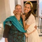 Anita Hassanandani Instagram - Smile, It’s free therapy. 🌸 Assagao, Goa, India