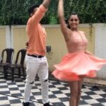 Anita Hassanandani Instagram – Happy feet! 
I love you @rohitreddygoa 
@starplus @banijayasia #nachbaliye9
#Ronita #reddytodance #shaadikerighteffects