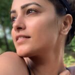 Anita Hassanandani Instagram – Just another day by the pool 🖤