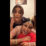Anita Hassanandani Instagram - Finding friends with the same mental disorder! PRICELESS @surbhijyoti 😂🤣😂 Inspired by @hudabeauty