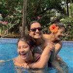 Anita Hassanandani Instagram - Already a #ThrowBack Cuties @aditi_bhatia4 @krishna_mukherjee786