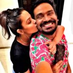 Anita Hassanandani Instagram - You can count on me like one two three I’llbe there... And i know when i need it I can count on you like four three two you’ll be there.. Cos that’s what friends are suppose to do 🎼🎈 I love you Mush to the moon and back... thank you for being my everything and always being there. On this day I wish you evey happiness your heart can hold. Happiest birthday to my first and forever love @mushtaqshiekh Swipe ➡️ for loads of happy pics.