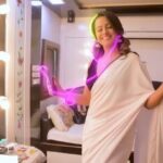 Anita Hassanandani Instagram - To continue to keep up with your work, sometimes you need to take a break that not only relaxes your mind but also refreshes your soul. With Syska earphones, I can dive into the world of music or podcasts, web series or gaming and shut the world off, only to go back to it again. This not only rejuvenates me, but also gears me up to take on the world. Thank you Syska for paving the transformation from distress to delight! Grab yourself a pair of @syska.accessories headphones today just like I did 😍 #Music #EarPhones #PureSound #Vanity #UltraBass #GoodVibes #Bollywood #syskaaccessories