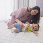 Anita Hassanandani Instagram - A Clouddio mattress is what I trust the most when it comes to getting a good night’s sleep. It’s not just the sleep that matters, this mattress is also super safe for kids, which is why I don’t have to worry about Aarav playing on it or spending most of his time sleeping on it. Get the #GreatestMattressEver from @clouddio_official today! ♥️