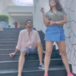 Anita Hassanandani Instagram - A vacation will fly by in the blink of an eye, but what will stay is a thousand memories. 🌸 And Max fashion makes sure I look good, and more importantly, feel even greater, in every single one of them. Thanks to the cool, casual, comfortable style, and a gorgeous partner beside me, my vacation looks stylish effortlessly. Because even when I'm flying out of town, I'm still flying with the trends - living the @maxfashionindia style, my way. #Vacaygoals #couplegoals #summersarehere #summercollection #maxfashionfashionismax #maxfashion #maxholiyays