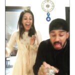 Anita Hassanandani Instagram - A little “magic” can take us a long way! Happy #4mfamily to me! Love each one of you! Thank you 🌈🎈❤️