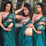 Anita Hassanandani Instagram - If this is what I do with a fake baby belly.... wonder whAt I’ll do with a real one 😂🤣😂 📸🎞🎥📽📸 #naagin3 @rohitreddygoa you better up your photography skills!