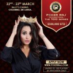 Anita Hassanandani Instagram - Get ready for the most exhilarating poker experience! With a grand prize pool of $500,000 & 100 best poker players from around the world. We bring to you, PokerRaj International - The 100 Series, hosted in Bally's Casino, Sri Lanka. Wouldn't you want to be one of the 100 players? Apply now on info@pokerraj.com