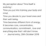 Anjali Patil Instagram - Journal entry, 29th October 2018 . . . . . #journal #notesonself