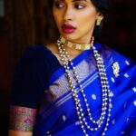 Anjali Patil Instagram - Blue is the warmest colour... . . . . @houseofaadyaa @vinay_narkar_designs