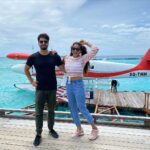 Antara Biswas Instagram - Bye bye 👋 “ MALDIVES “ … Ending our most magical trip with a comfortable ride with @transmaldivian @transmaldivian #tma #transmaldivian #tmaexperience