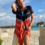 Antara Biswas Instagram - Seas The Day…. #goodmorning #world #sea #life @youandmemaldives #cocoonmaldives Outfit: @angelcroshet_swimwear You & Me Maldives