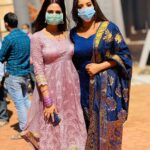 Antara Biswas Instagram - Please Be Safe... Please Take All Precautionary Measures 🙏.... And Smile 😊... Don’t Panic ... #coronavirus #nazar2 #onset #mask #handsanitizer Film City