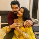 Antara Biswas Instagram – Happy Karwa Chauth 🙏🙏… ❤️🌸💑 Home Sweet Home