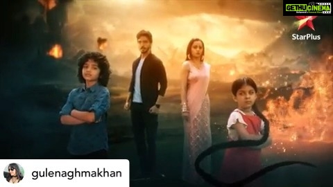 Antara Biswas Instagram - Posted @withrepost • @gulenaghmakhan Say hello to Adi and Pari💖 #nazar And We Take A leap ..... After 6 years .... with all new Twists, and Interesting Episodes .... #keeploving #staytuned
