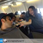 Anushka Sharma Instagram – Wake up Sid and smell the Pepsi ・・・ This is what too much promotion does to actors, one is exhausted another completely wonky @anushkasharma