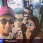 Anushka Sharma Instagram - #Repost @karanjohar with @repostapp. ・・・ #bombayvelvet #goa #pressjunket