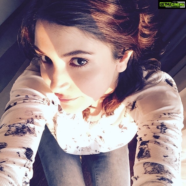 Anushka Sharma Instagram - Basking in the sun whilst promoting #NH10themovie