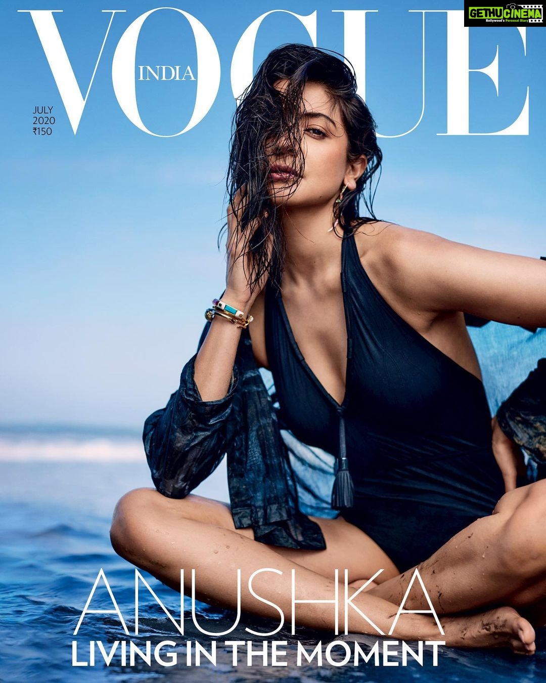 Anushka Sharma Instagram - Many many moons ago @vogueindia Styled by: @anaitashroffadajania . Photo: Billy Kidd @billykiddstudio Hair: Mike Desir @mikedesir Makeup: Daniel Bauer @danielcbauer Production: Prachiti Parakh @prachitiparakh , Imran Khatri Productions @ikpinsta Location: Elsewhere, Goa @elsewheregoa Hospitality partners: W Goa @w_goa Photo assistants: Bradley Ennis @bradleyennis, Sagar Makwana Digital assistant: Sagar Gor Styling Assistants: Ria Kamat @riakamat, Fabio Immediato @mrfabioimmediato Words by: @shereegg30