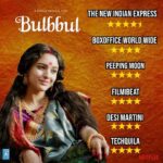 Anushka Sharma Instagram – Thank you for all the love! 
#Bulbbul, now streaming, only on @netflix_in. 
@officialcsfilms @kans26 @anvita_dee @manojmittra @saurabhma @rahulbose7 @tripti_dimri @avinashtiwary15 @Paoli_dam @parambratachattopadhyay @an5hai @siddharthdiwan @itsamittrivedi @rameshwar_s_bhagat @lifaafa_ @veerakapuree @rod__sunil @hingoraniharry @keitanyadav @redchillies.vfx @redchillies.color @kyana.emmot #AnishJohn @castingbay