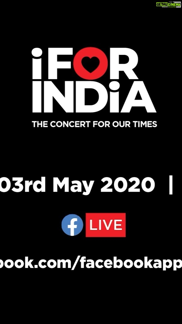 Anushka Sharma Instagram - We bring you India’s biggest at-home concert - #IforIndia, a concert for our times. Click the donate button and make a difference. Sunday, 3rd May, 7:30pm IST. Watch it LIVE worldwide on Facebook. Tune in - Facebook.com/facebookappindia Donate now - https://fb.me/IforIndiaFundraiser Do your bit. #SocialForGood 100% of proceeds go to the India COVID Response Fund set up by @give_india