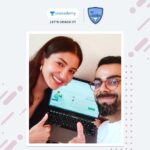 Anushka Sharma Instagram - And that’s a wrap! Enjoyed every bit of our first ever Live Class @Unacademy today! Spoke to over 50,000 Unacademy Learners! This first day first show was truly exciting! To all of you, keep dreaming, and keep cracking it! #letscrackit #learnfromhome #legendsonunacademy