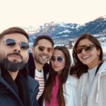 Anushka Sharma Instagram – Hello frands 🙋‍♀️ ! @varundvn @natashadalal88 Gstaad