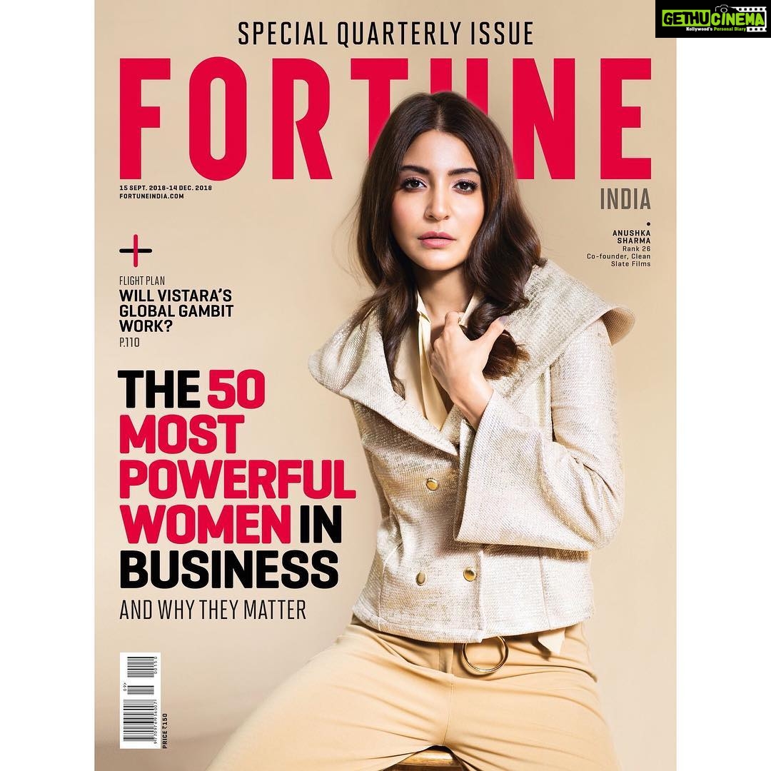 Anushka Sharma Instagram - 🙋🏻♀@fortune.india