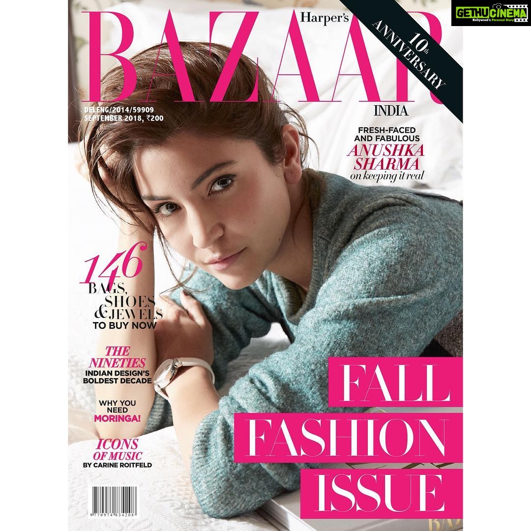 Anushka Sharma Instagram - 🌸 @bazaarindia