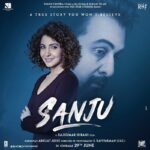 Anushka Sharma Instagram - What a special project this is 😊 It’s a joy to be a part of anything you create sir @hirani.rajkumar ⭐ #Sanju trailer out tomorrow Don’t miss this one 👌🏻 #RajkumarHiraniFilms #VVCFilms @foxstarhindi #RanbirKapoor
