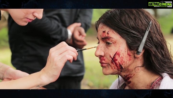 Anushka Sharma Instagram - It took blood (that’s right!), sweat and tears to bring #Rukhsana to life. #MakingOfRukhsana Reserve your seats for #Pari now: (link in bio) @parambratachattopadhyay @officialcsfilms @kriarj