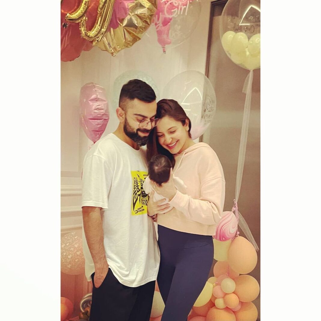 Anushka Sharma Instagram - We have lived together with love , presence and gratitude as a way of life but this little one , Vamika ❤️ has taken it to a whole new level ! Tears , laughter , worry , bliss - emotions that have been experienced in a span of minutes sometimes ! Sleep is elusive 😛 but our hearts are SO full ❤️ Thanking you all for your wishes , prayers and good energy 🤗